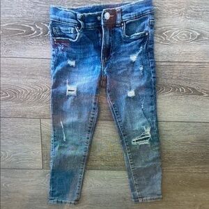Stylish Kids Distressed Blue Jeans
